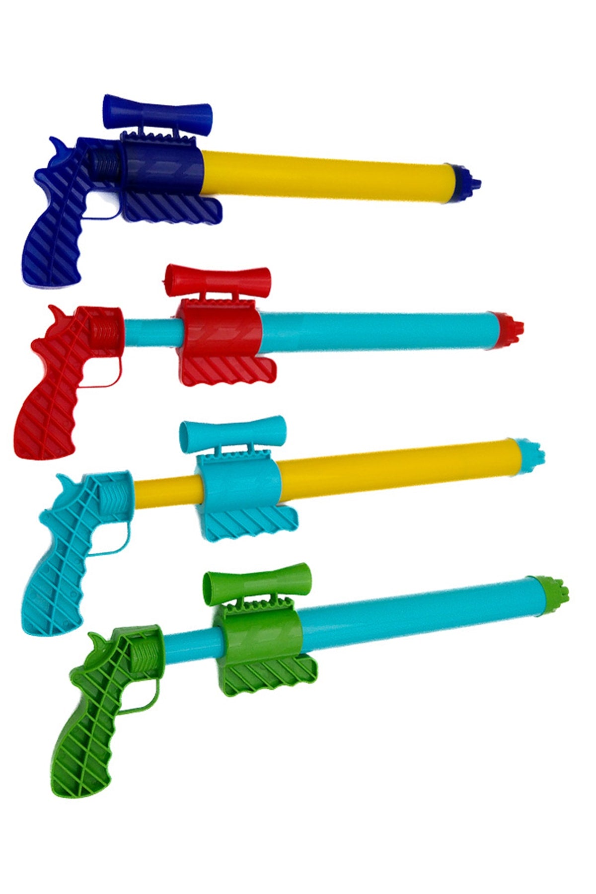 4 Launchers 44 Cm Water Pump Toy Gun - Water Gun