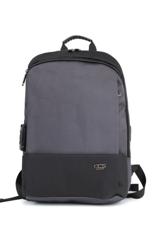 Protect Your Laptop With Waterproof Lined Backpack: 15.6 Inch Laptop Compartment, Usb Wired