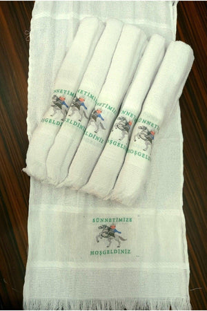Circumcision Wedding Towel Car Towel Convoy Towel 12 Pack Packed 2 .Circumcision Henna Gift - Swordslife