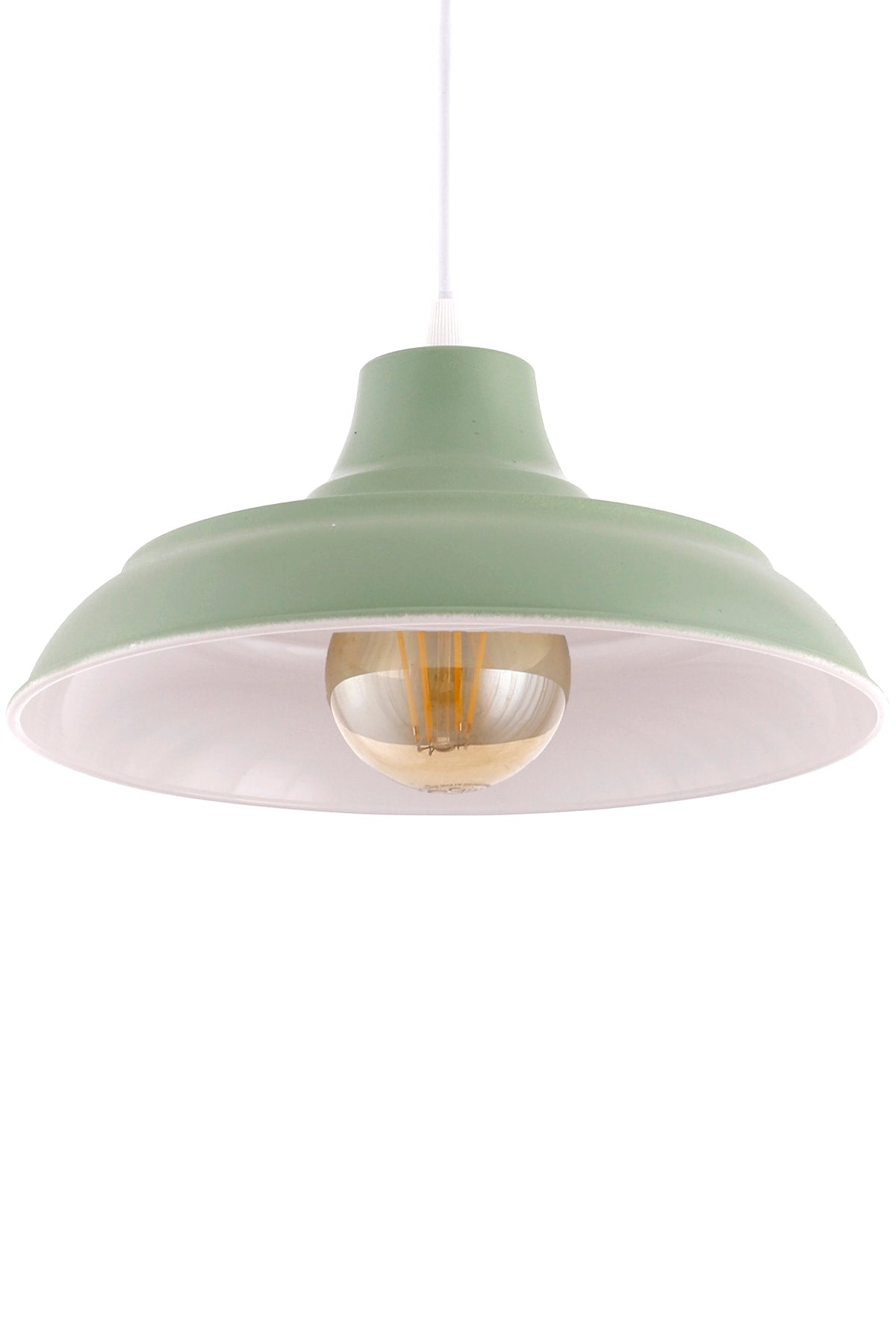 Bow Finish Green Single Pendant Chandelier - Çakır Avize