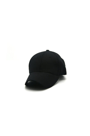 Adjustable Men'S-Women'S Plain Sports Hat With Velcro Back