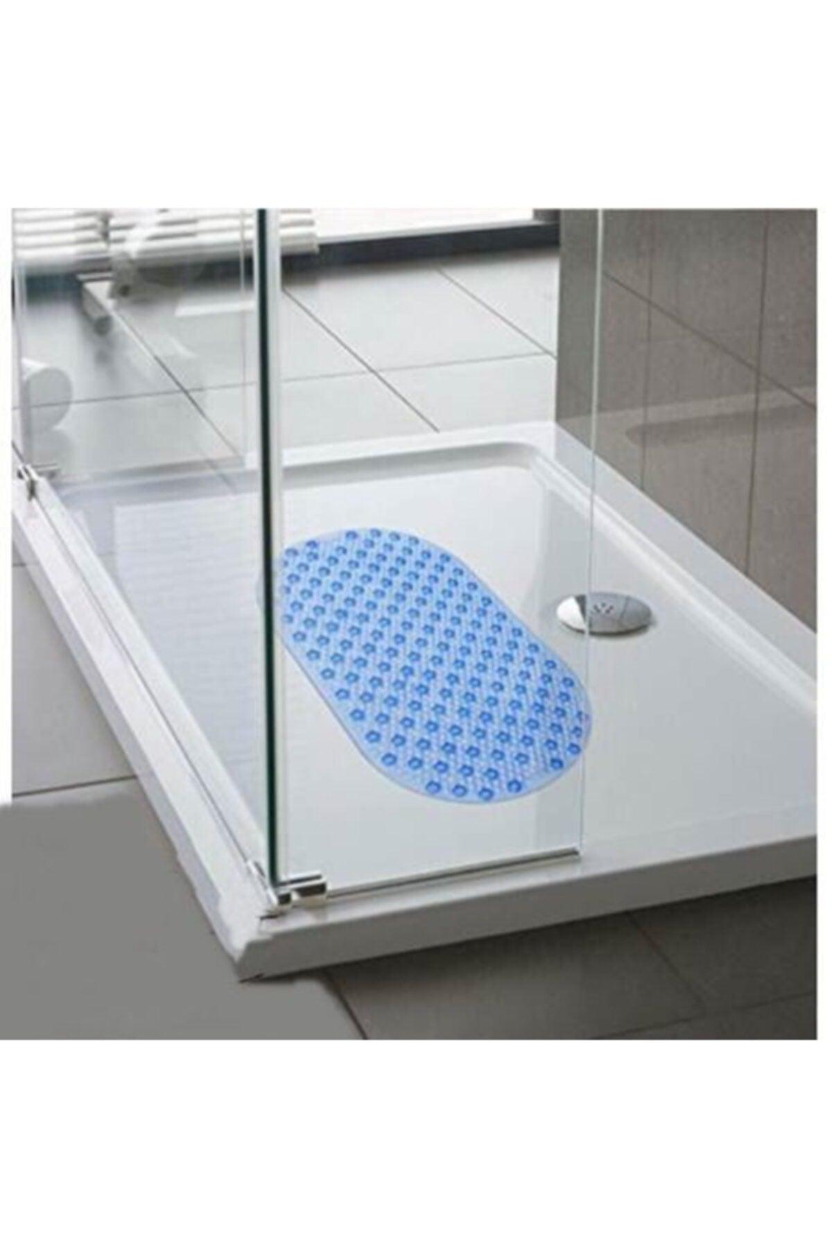 Blue Bathroom Bathtub Shower Cabin Anti-Slip Suction Cup Mat 40x70 cm - Swordslife