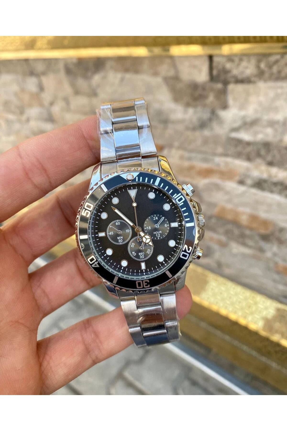 Men'S Steel Model Analog Wristwatch