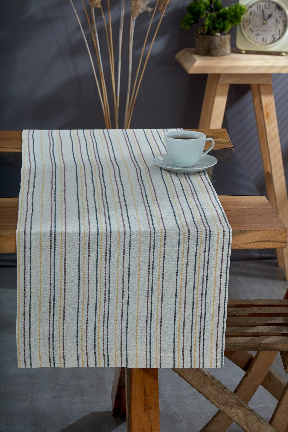 Washed Cotton Color Runner Table Cloth 50x150 Cm - Swordslife