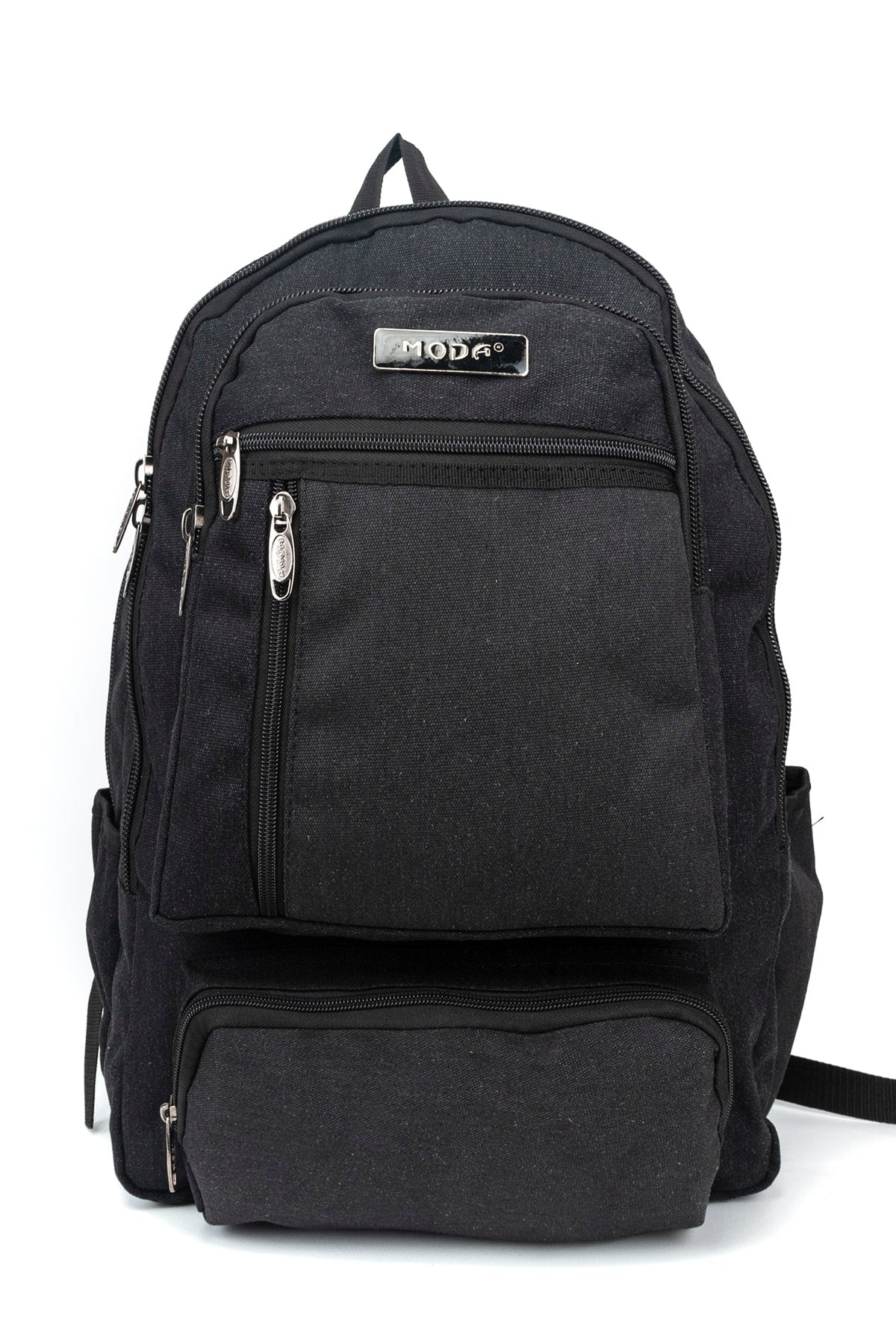 17 Inch Multi-Compartment Canvas Daily & Mountaineer Backpack With Laptop Compartment
