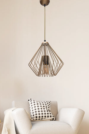 Mudulight Lavie Single Pendant Lamp Gold Mtla-46