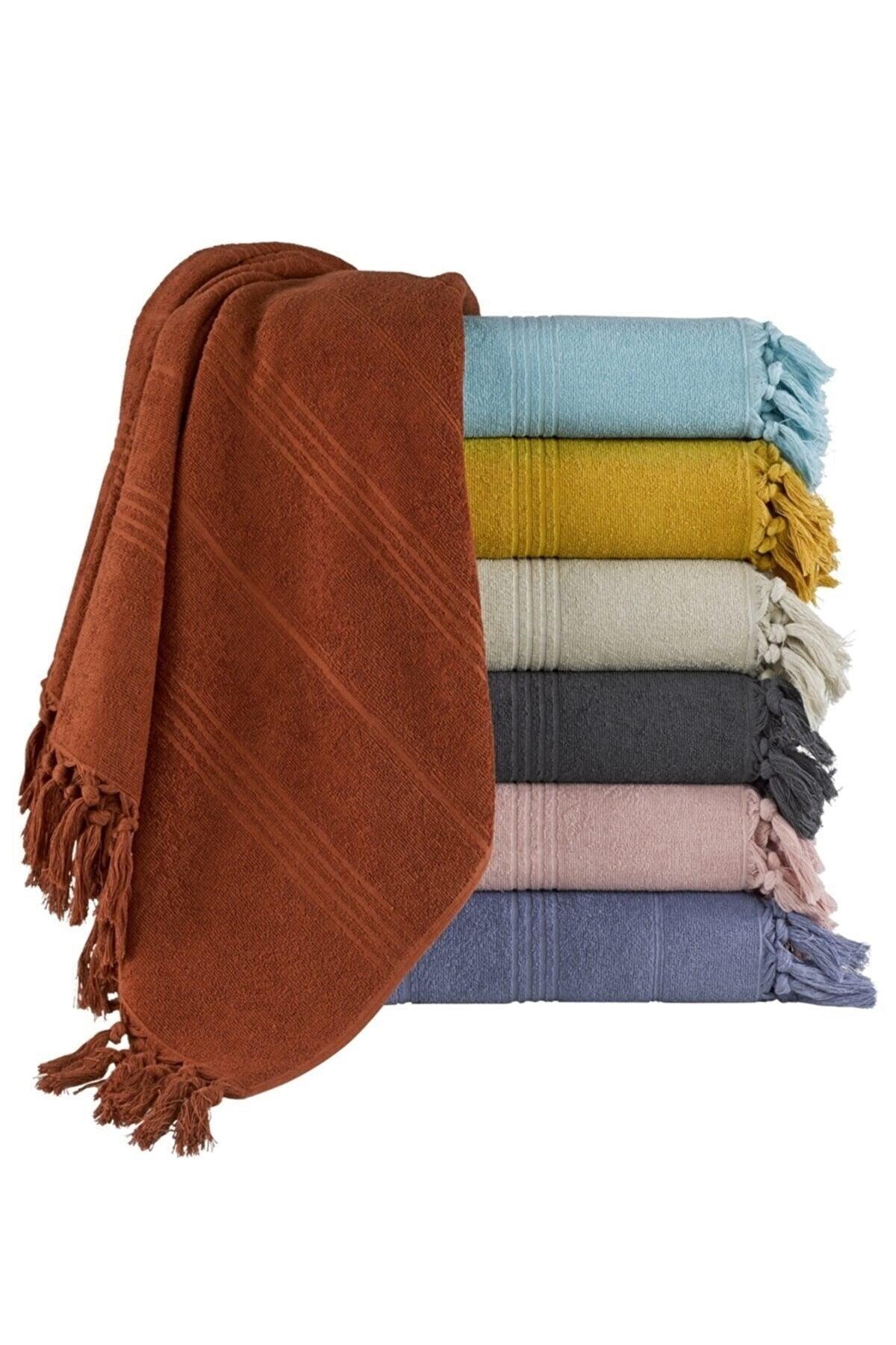 100x170cm Large Beach Bath Shower Towel Fringed 100% Cotton - Swordslife