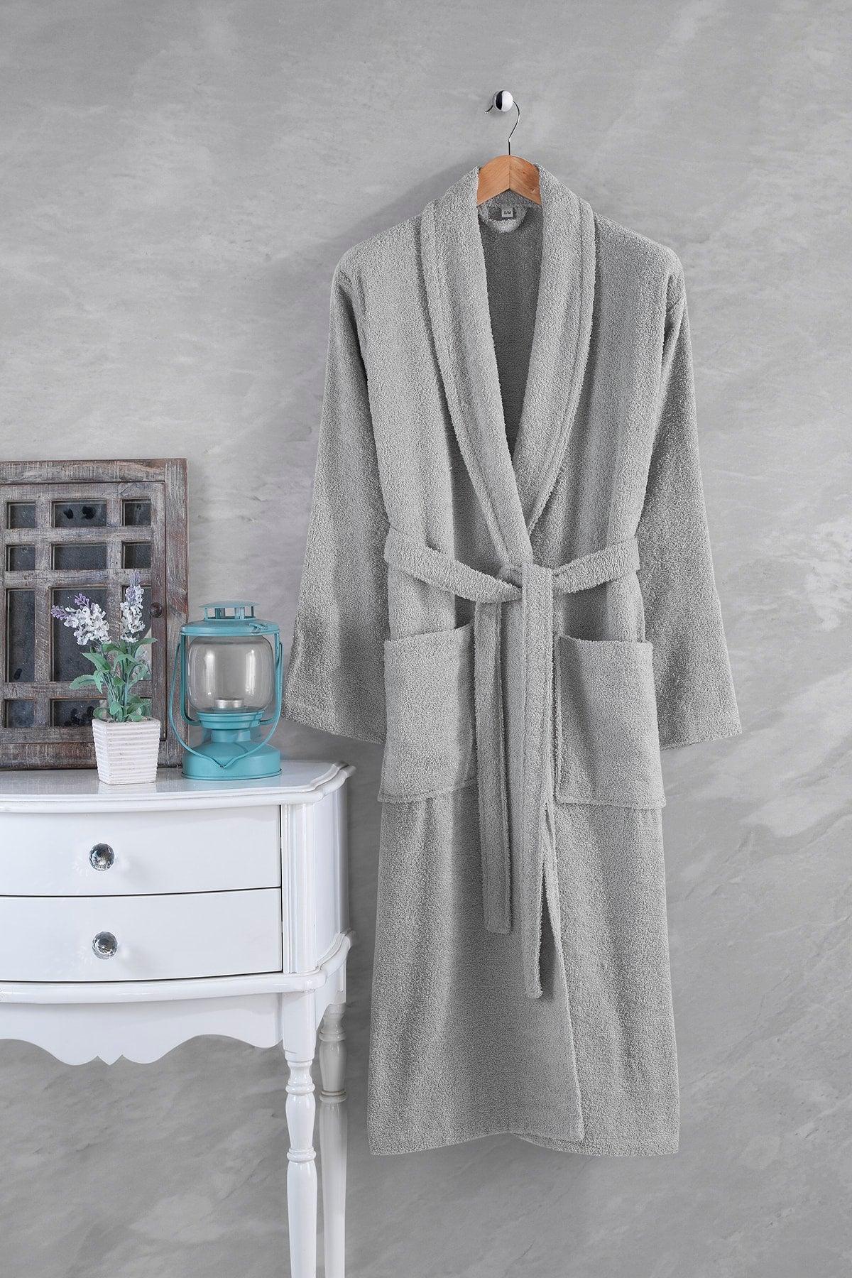 Loose Cotton Unisex Bathrobe - Swordslife