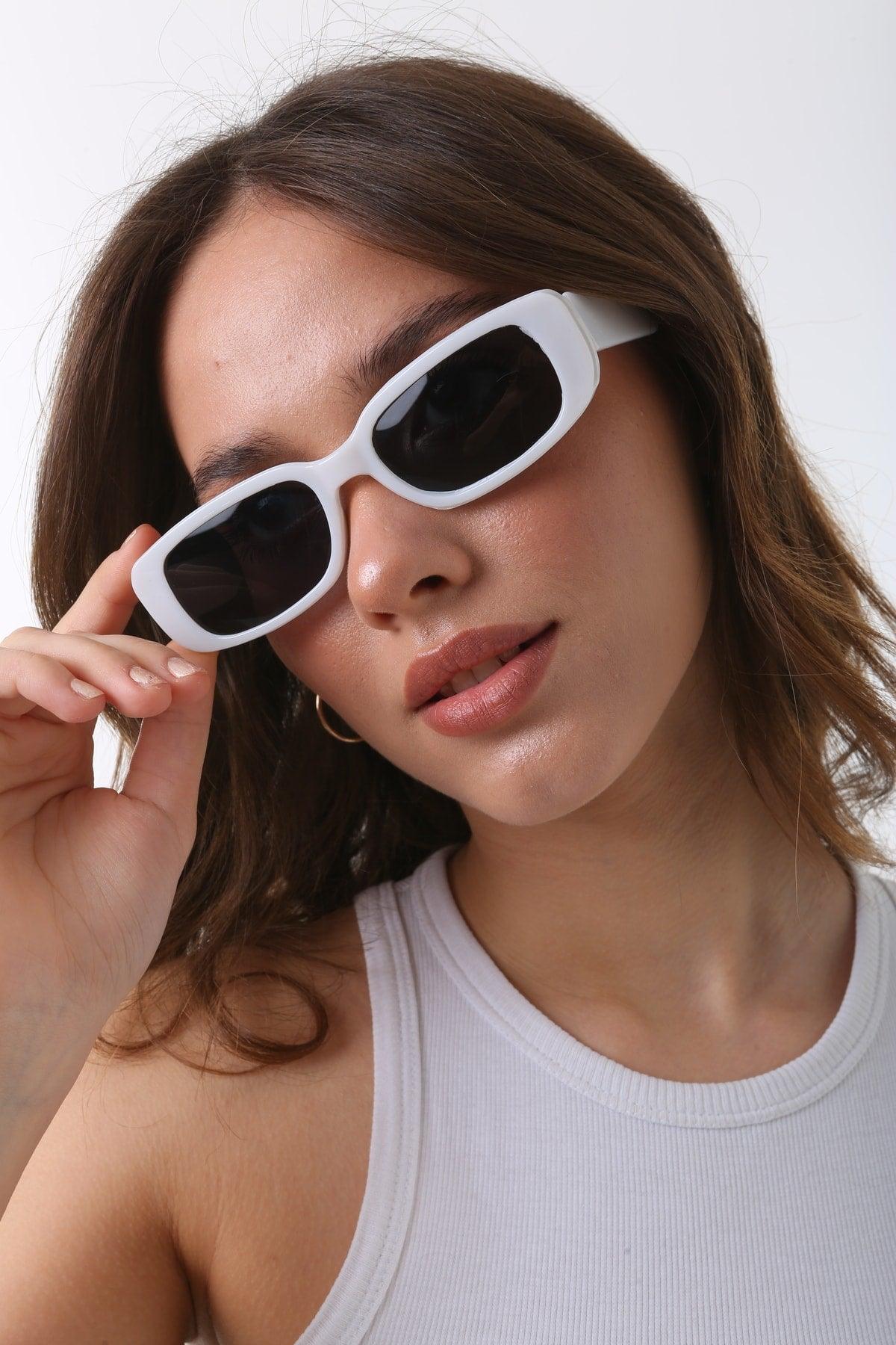 New Season Unisex Rectangle Sunglasses - Swordslife