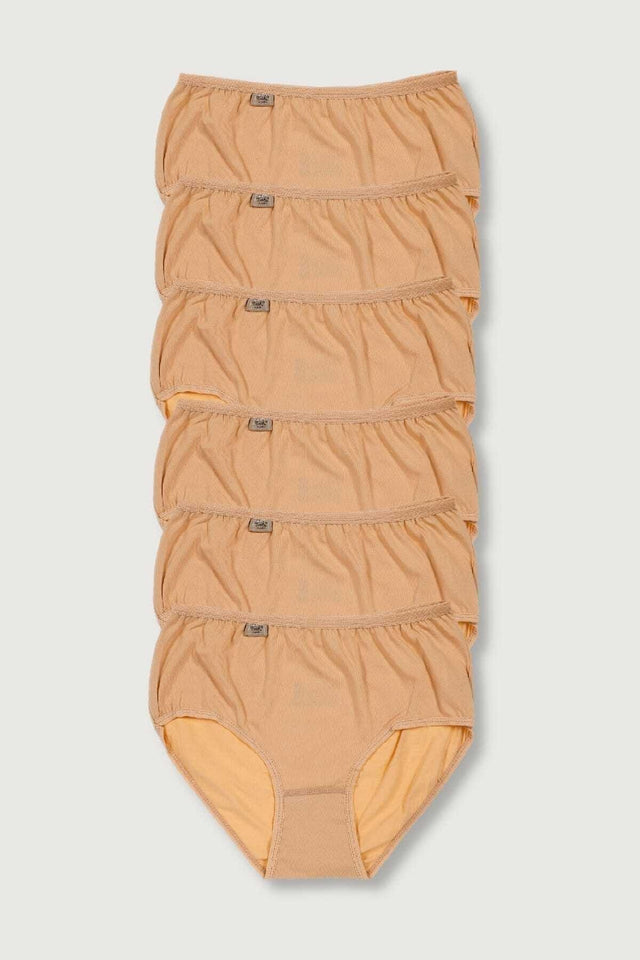 Women Ten 6 Pack Lycra Bato Panties ELF568T0924CCM6 - Swordslife