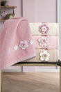 Bukre Boxed Hand Embroidered Towel Set 4 50x85 Cm - Swordslife