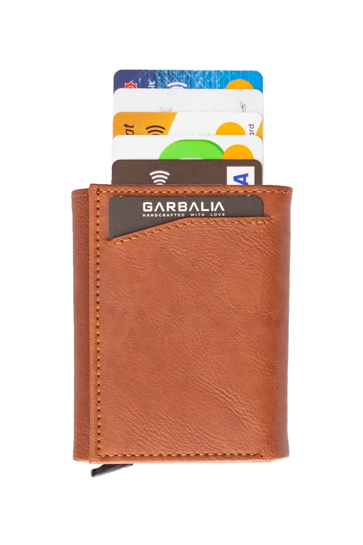 Men'S Taba Lyons Mechanism Card Holder Wallet