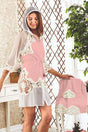 Amanda Powder Ladies French Lace Dowry Bridal Bath Honeymoon Bathrobe Set - Swordslife