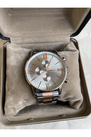 Silver Rose Gold Color Unisex Premium Wristwatch