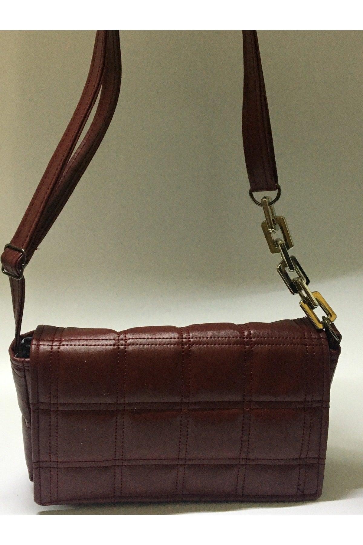 Women's Burgundy Shoulder Bag - Swordslife