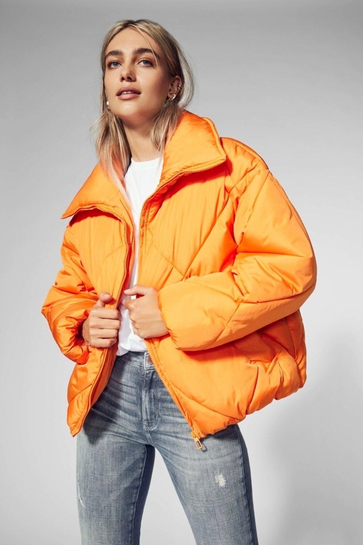 Women's Oversize Down Jacket 15242558 - Swordslife