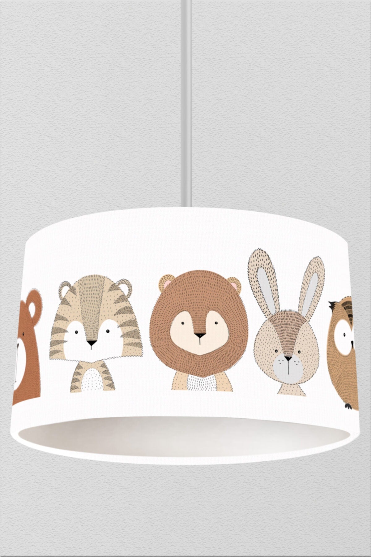Cute Animal Children'S Room Pendant Lamp Chandelier