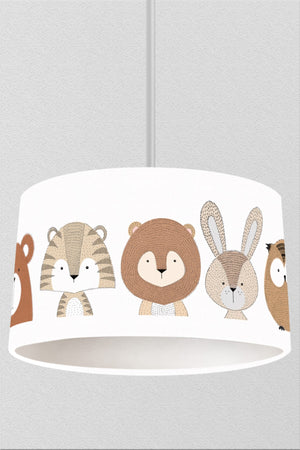 Cute Animal Children'S Room Pendant Lamp Chandelier