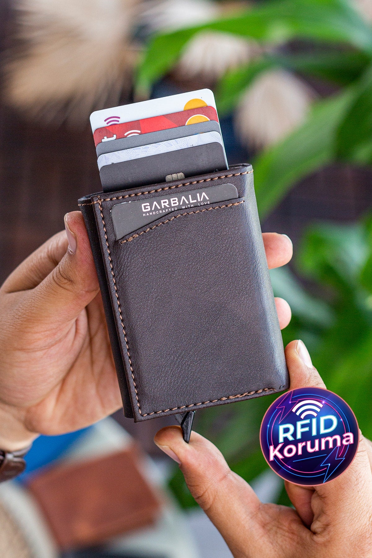 Brown Men'S Wallet 40661110501
