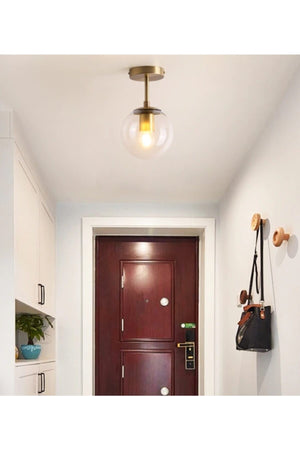 Single Modern Design Honey Glop Glass Chandelier