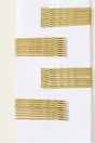 Women's 48-Piece Gold Yellow Wire Buckle Set - Swordslife