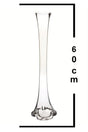 60 Cm Size Outlet Tall Glass Vase - Swordslife