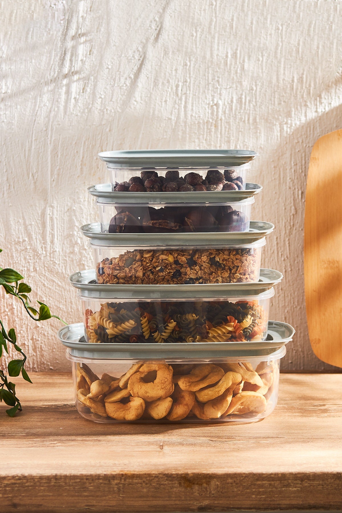 Kita Green 5-Piece Storage Container