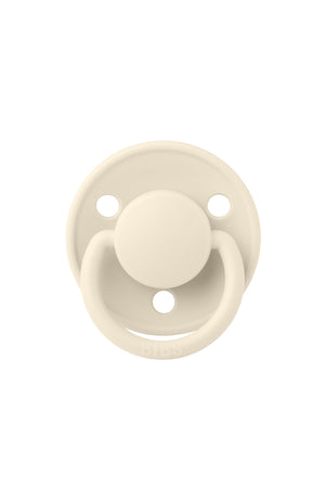 De Lux Rubber Pacifier - Ivory 0-6 Months