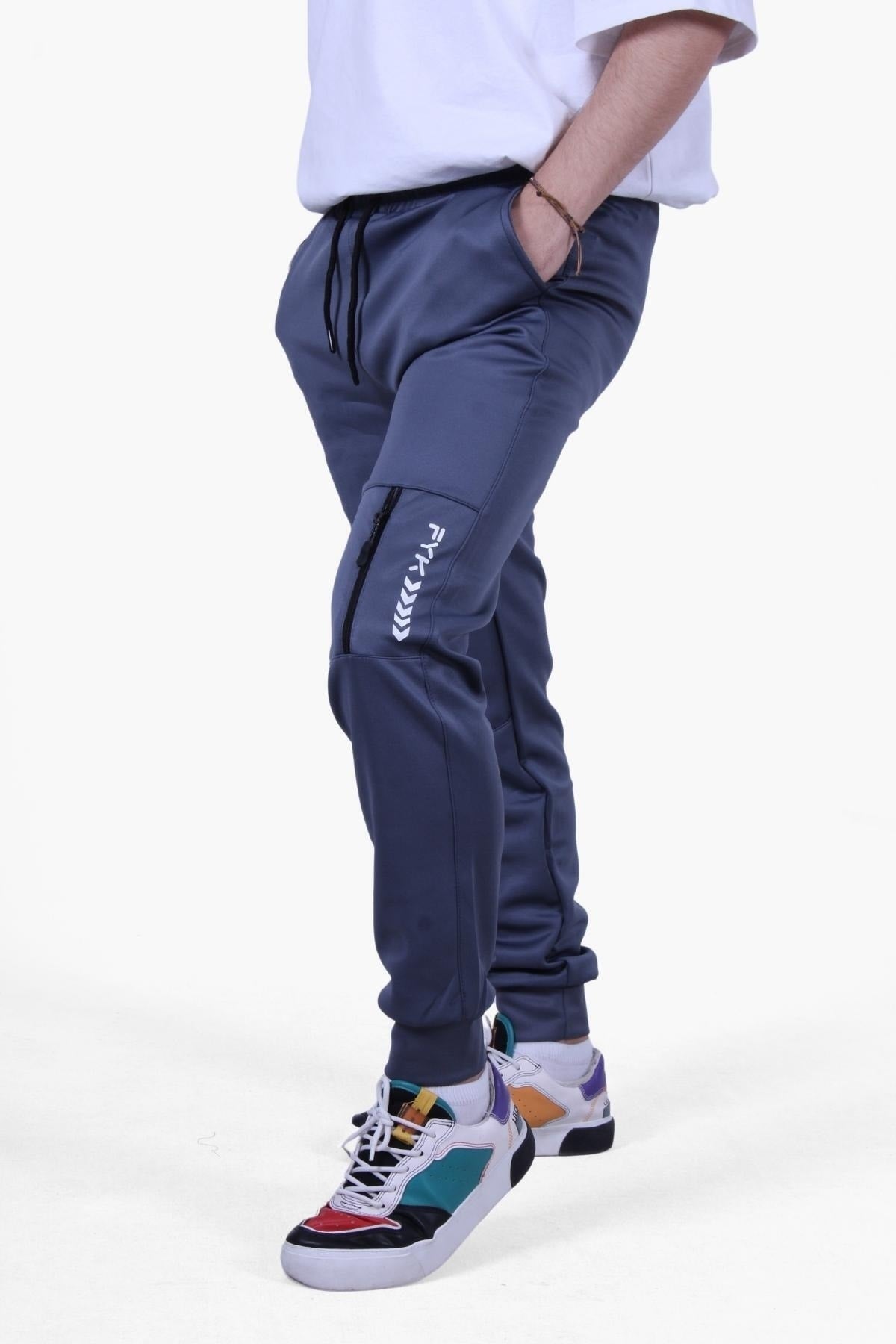 SML-XL-XXL SLIM FIT FYK PRINTED SCUBA MEN'S Sweatpants