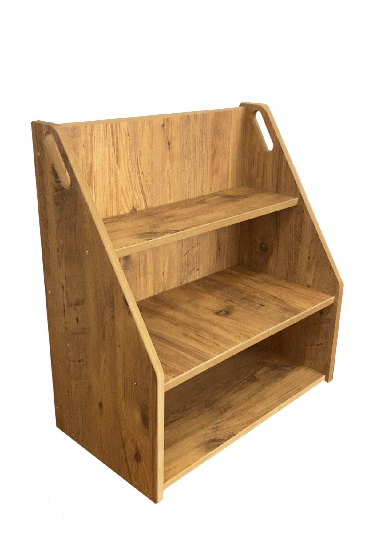 Brown Toy Rack