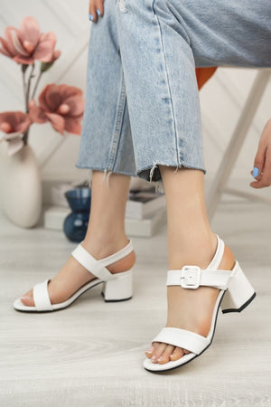 Women'S Casual Heeled Sandals