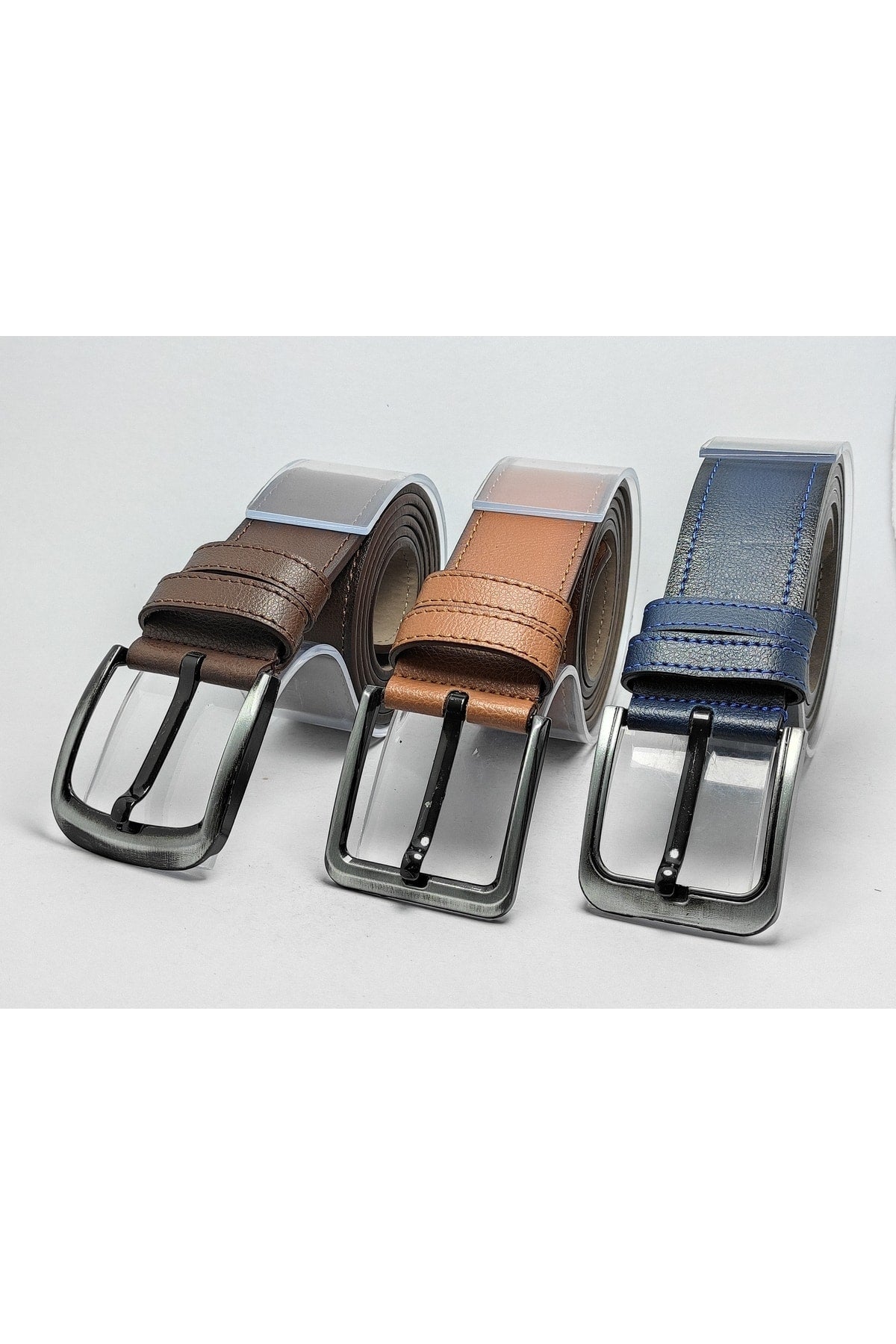 3-Pack Men'S Sports Belt