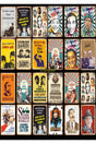 Yeşilçam Retro Wooden Poster Mini Set 24 Pcs - Swordslife