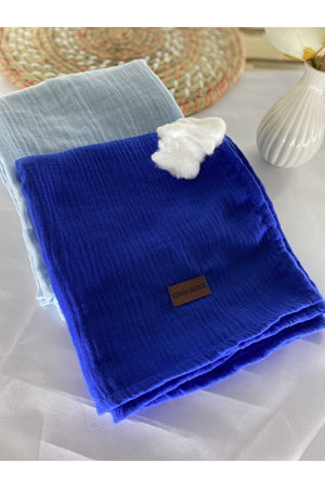 Double Layer Muslin Cover Baby Muslin Blanket 75*80Cm