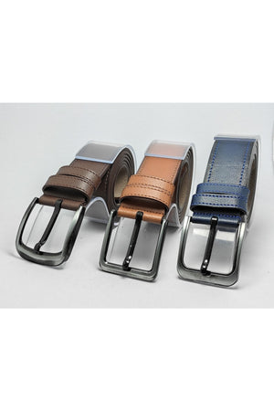 3-Pack Men'S Sports Belt