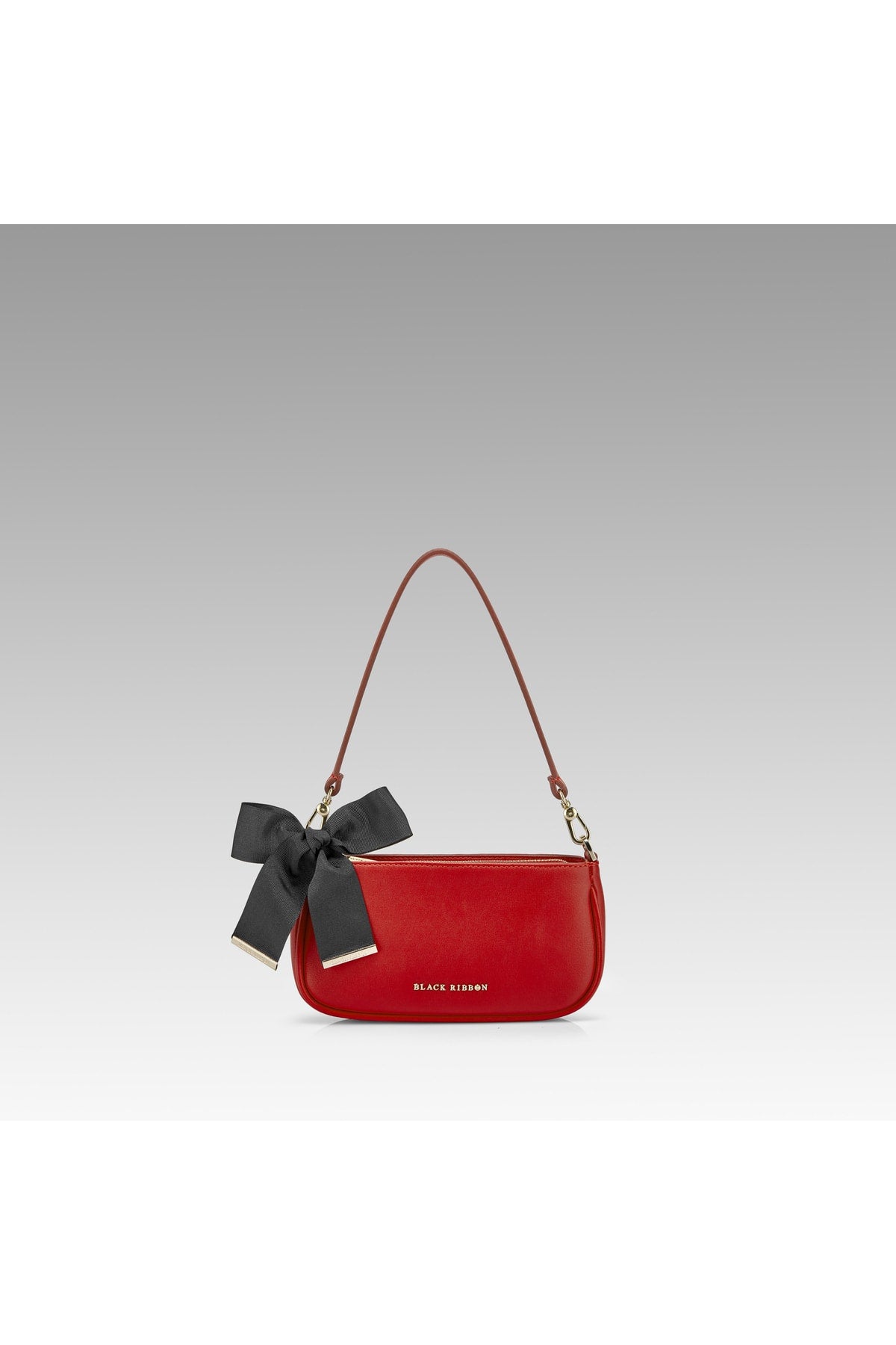 Red Baguette Bag
