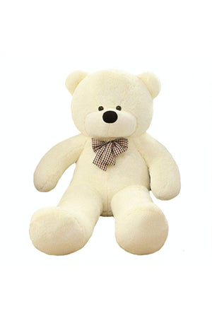 Kuki Toy 120Cm White Plush Bear
