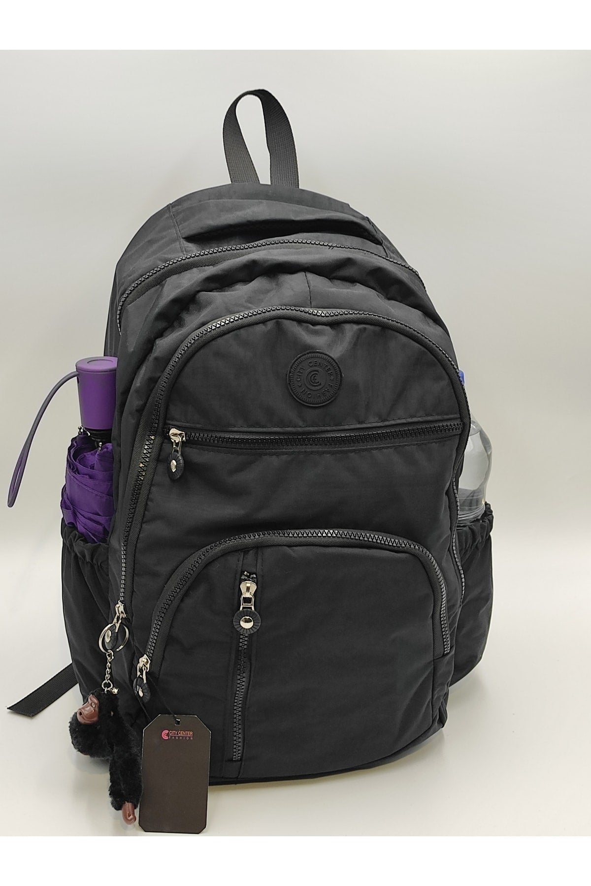 Unisex Crinkle Waterproof Fabric Large Size Multi-Cell School And Travel Backpack Cty-Lbn-101