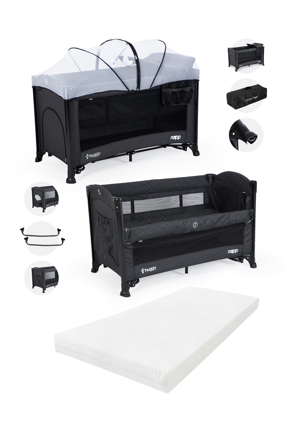 Napp 8 In 1 Anne Yani Park Bed Playpen And Bed