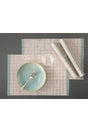 Carrie Pvc 4 Place Placemat 30x45 Cm Blue - Swordslife