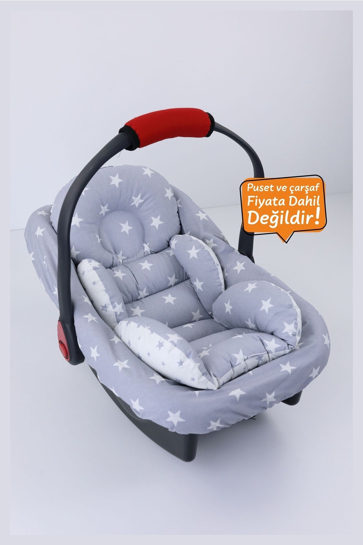 Orthopedic Lumbar Support Stroller Cushion, Cotton Fabric - Original Product