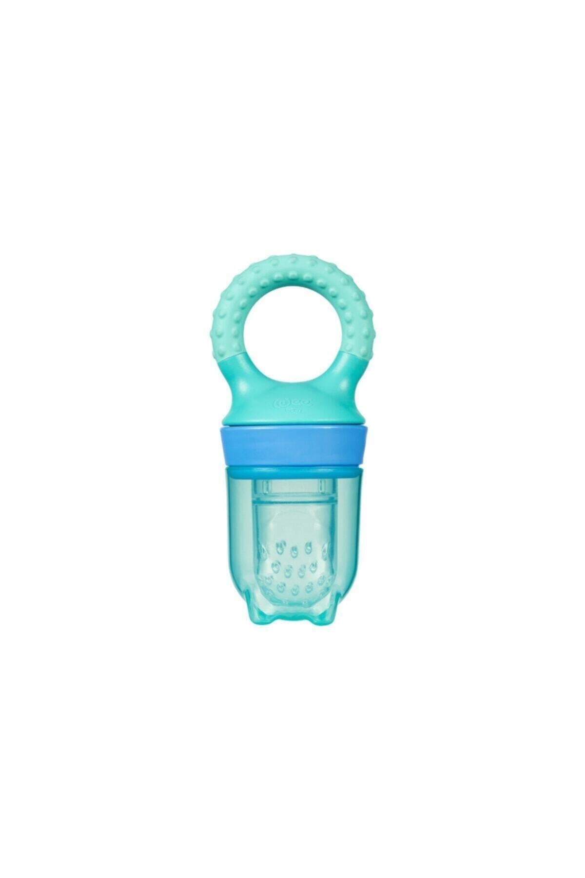 Fruit Strainer With Teether - Blue