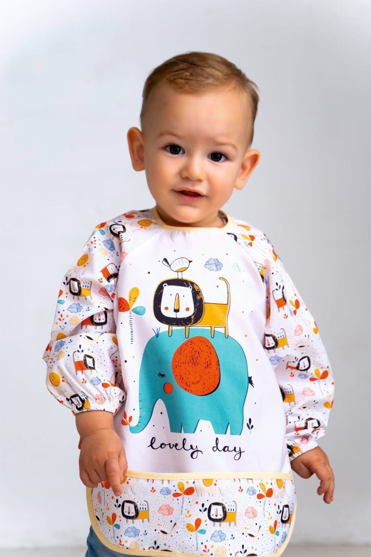 Long Sleeve Baby Bib