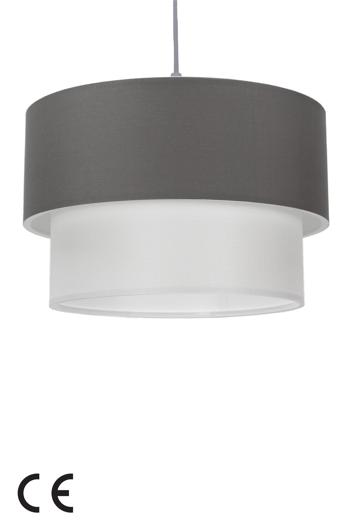 Cake Pendant Lamp Chandelier Anthracite