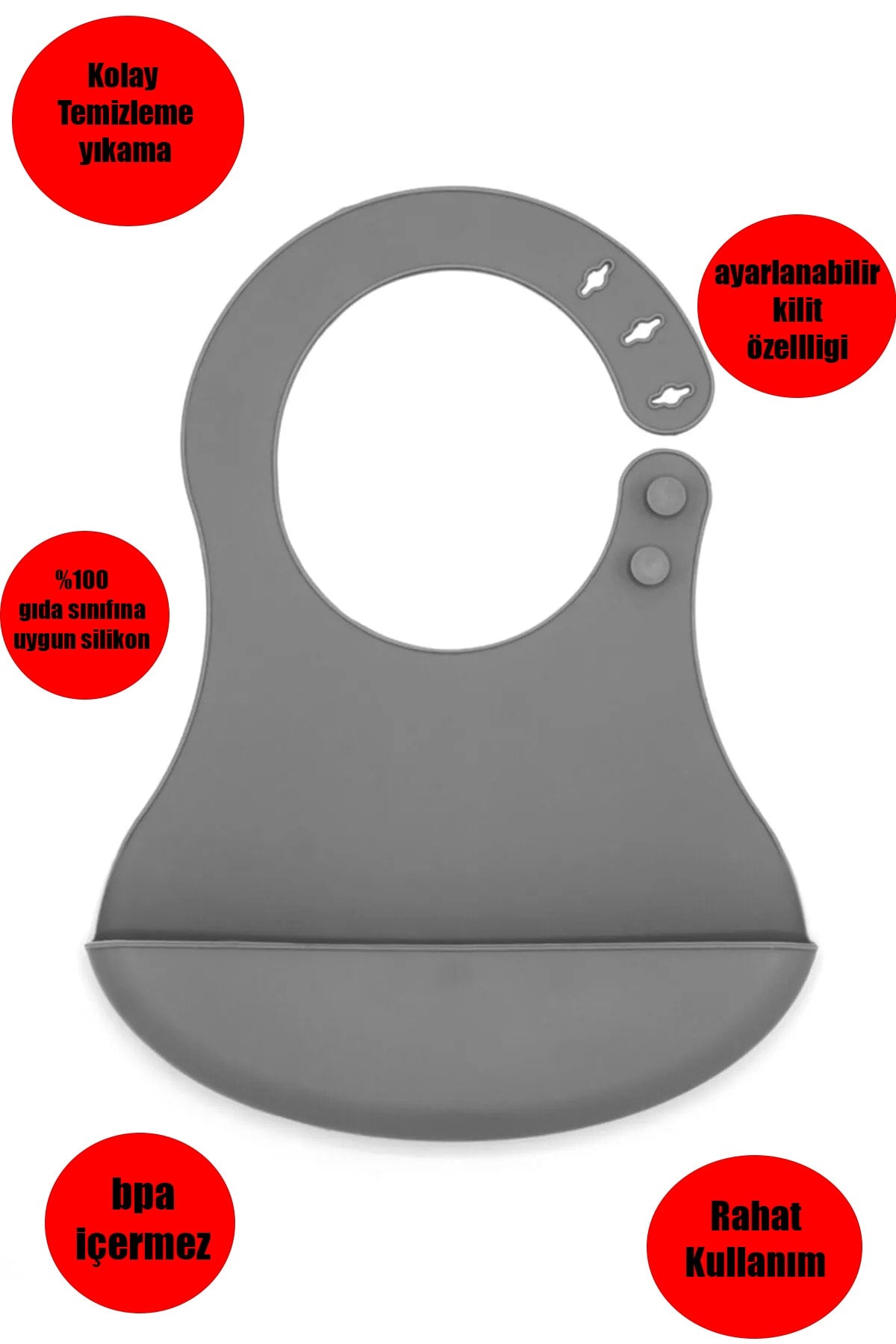 Silicone Baby Bib
