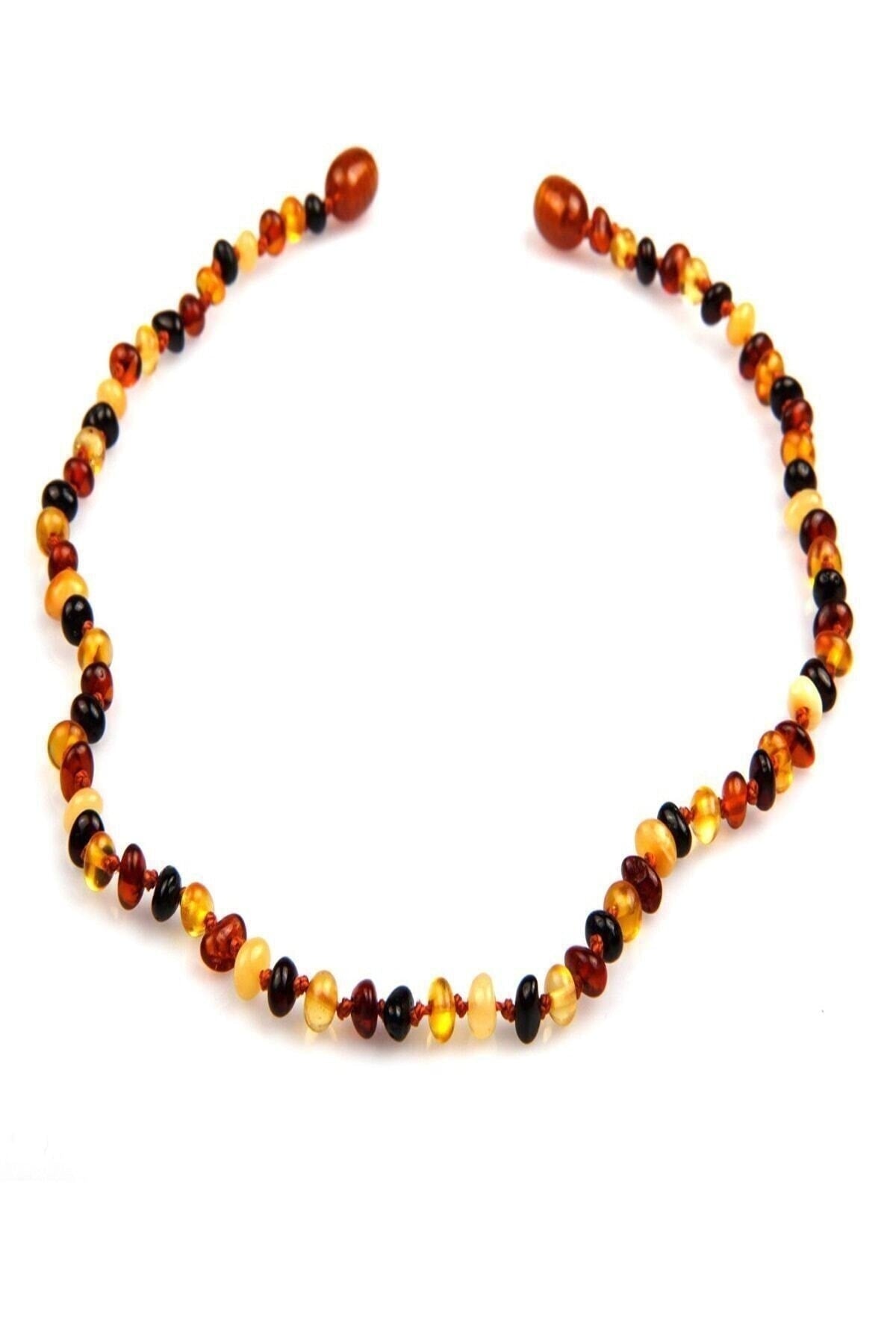 Amber Baby Teeth Necklace With Original Certificate