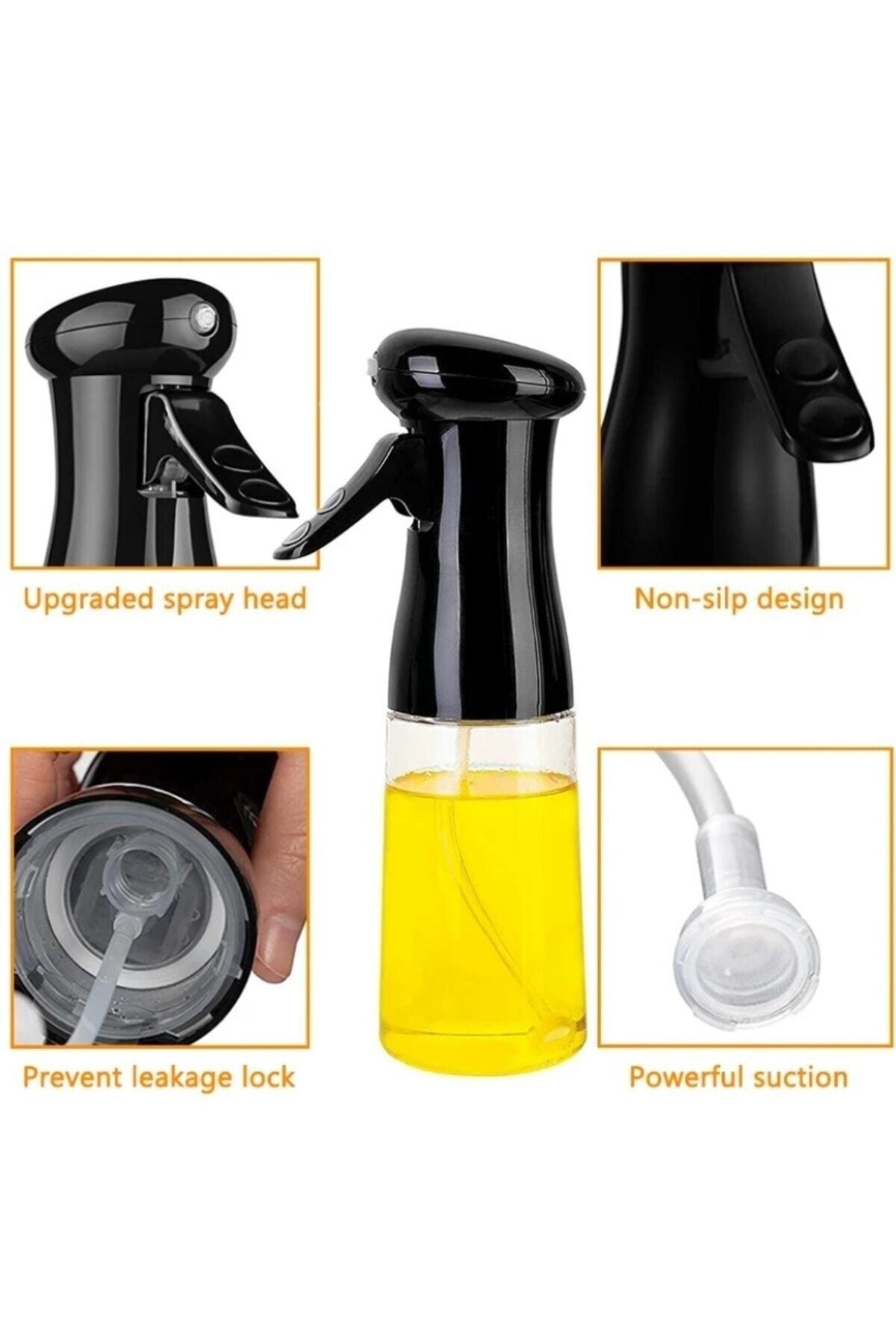 Spray Oil Pot, Oil Pot For Airfryer, Spray Glass Bottle Olive Oil Vinegar Oil Sprayer