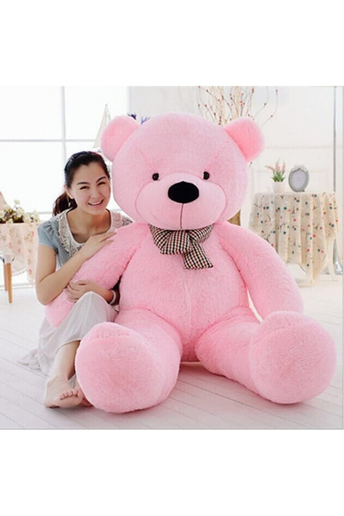 Giant Big Plush Teddy Bear 170 Cm Gift Bear (100% Local) Pink