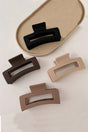 Women's Set of 4 Coffee Black-brown Large Xl Latch Buckle Set - Swordslife