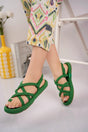 Rope Sandals Light Green - Swordslife